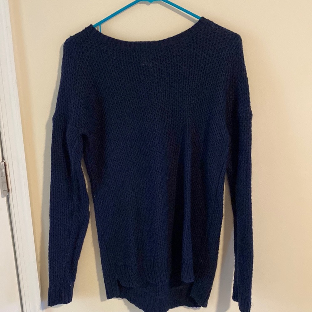 Navy Knit Sweater